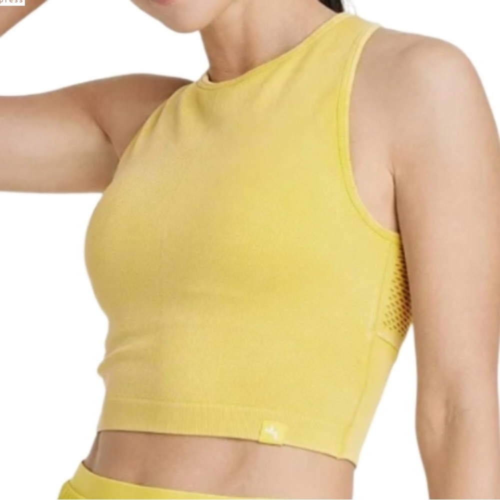 JoyLab Vibrant Yellow Athletic Tank Top NWT